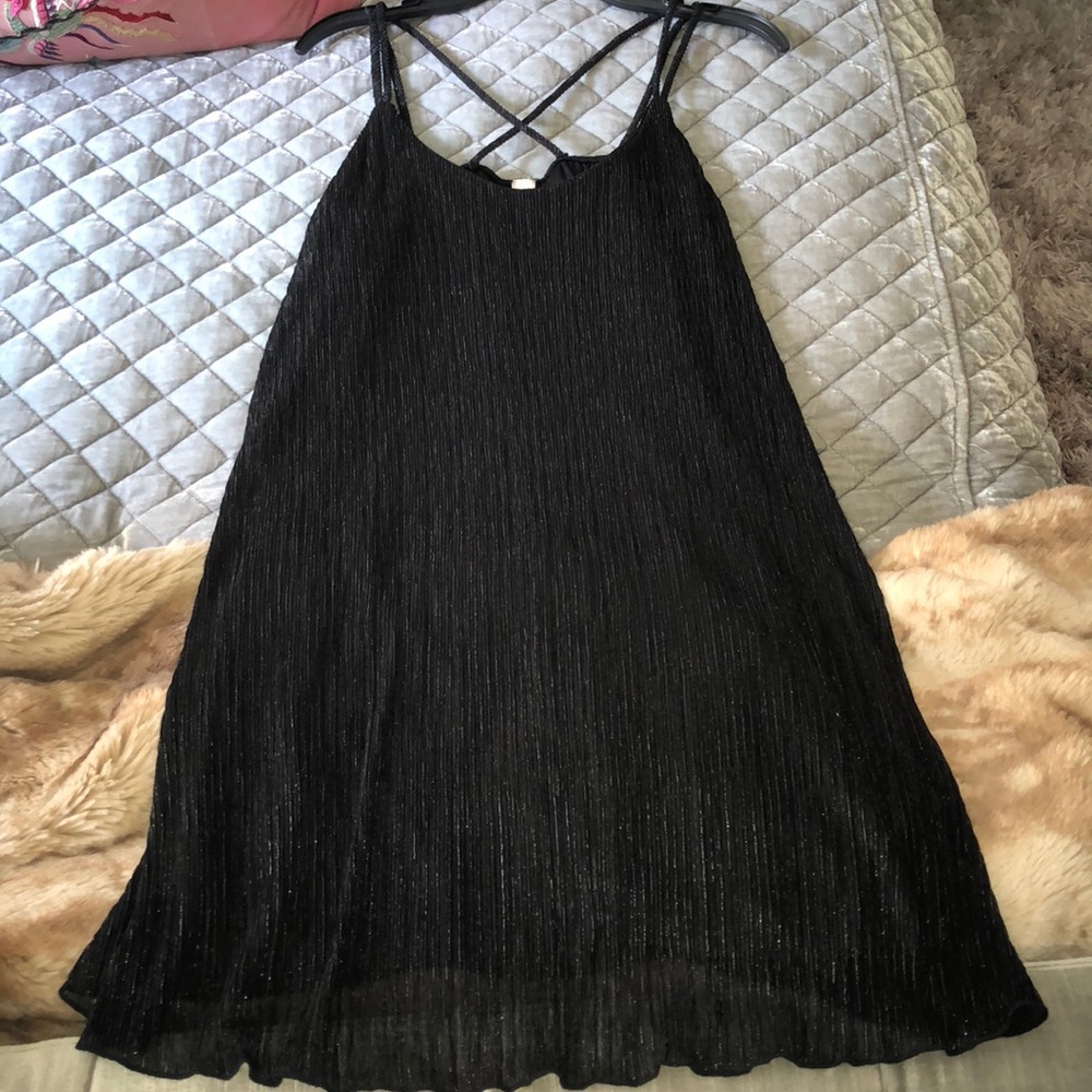 Black sparkly sundress